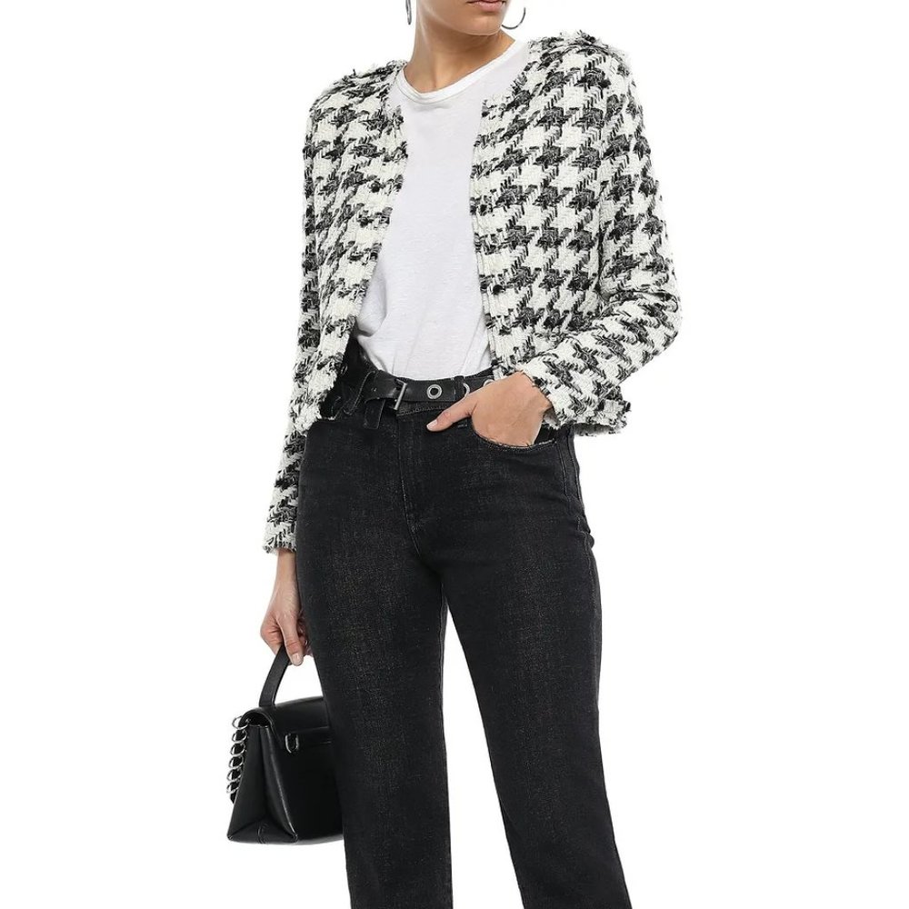 IRO Hope Houndstooth Jacket NWT size38
